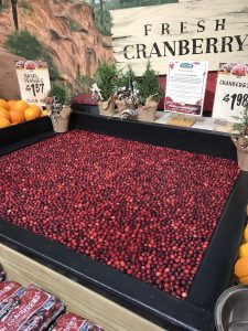 Where to find cranberries in store?