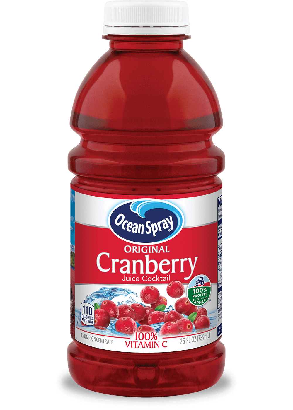The typical jice blend you will see at the store made from cranberry concentrate.