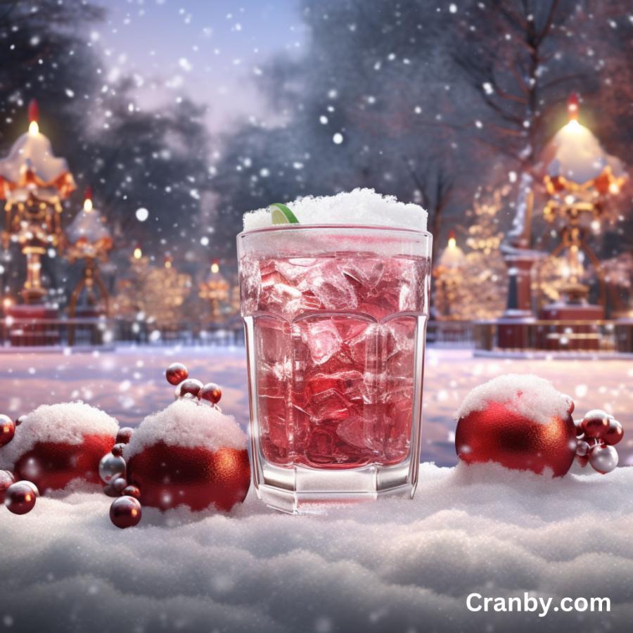 A No Alcoholic Drink made with Cranberries