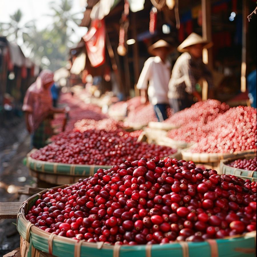 Cranberry Market in Asian