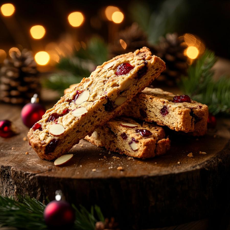 Cranberry and Almond Biscotti