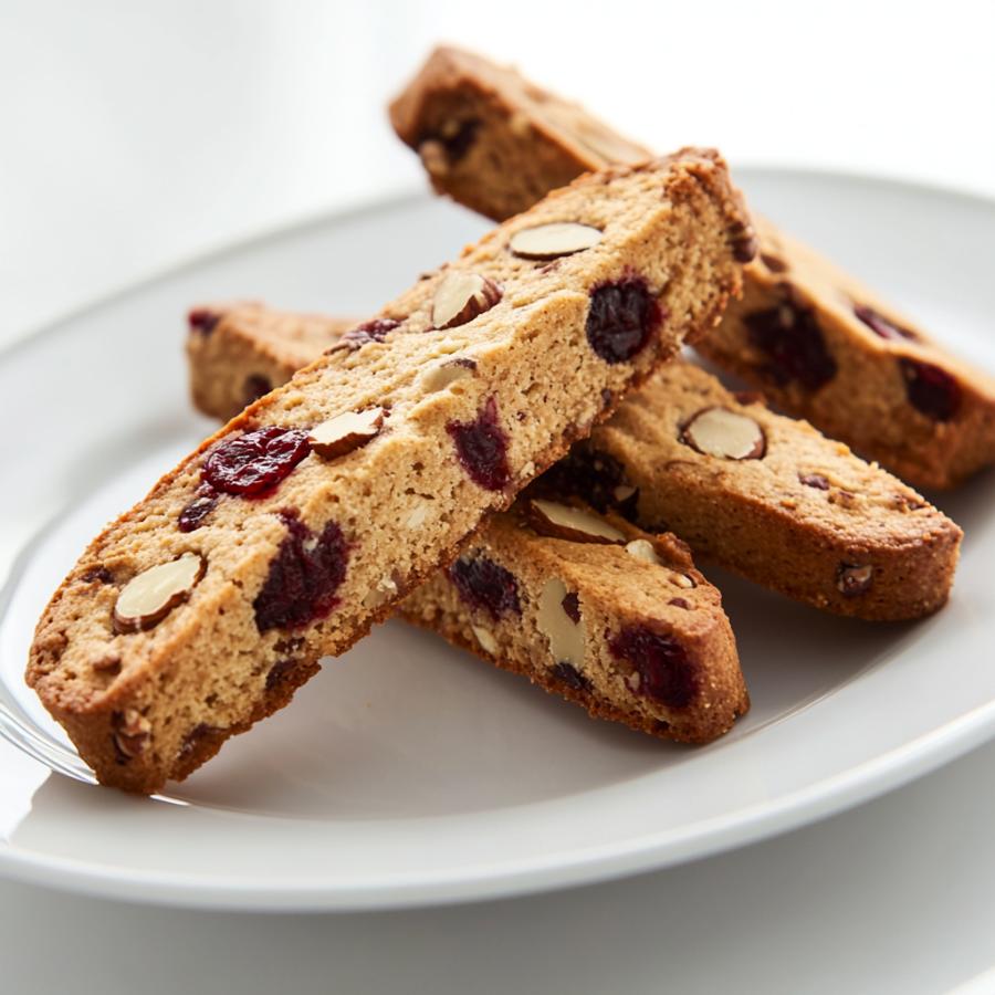 Cranberry and Almond Biscotti