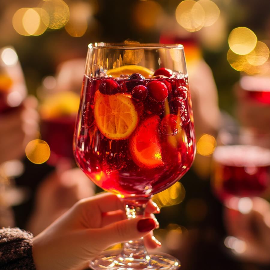 Spiced Cranberry Mulled Wine