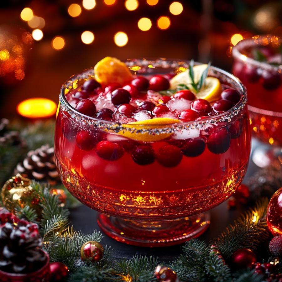 Cranberry Holiday Punch