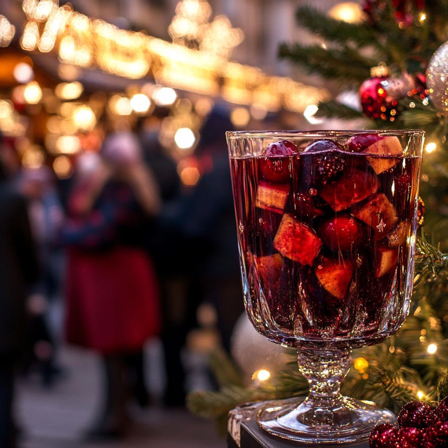 Spiced Cranberry Mulled Wine