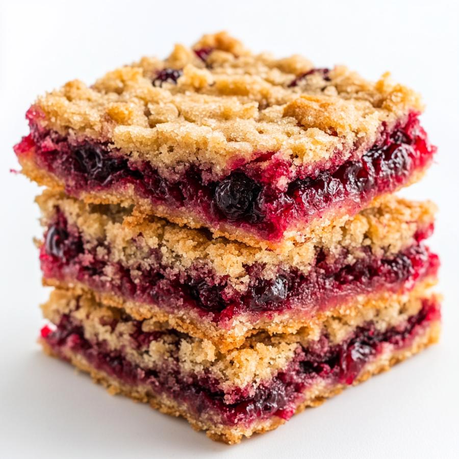 Cranberry Crumb Bars