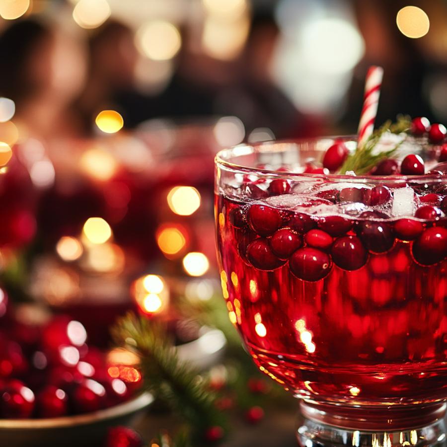 Cranberry Holiday Punch