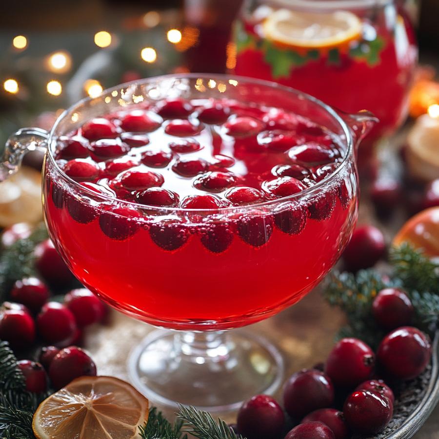 Cranberry Holiday Punch