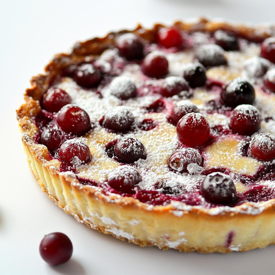 Berry Delight Cranberry Clafoutis