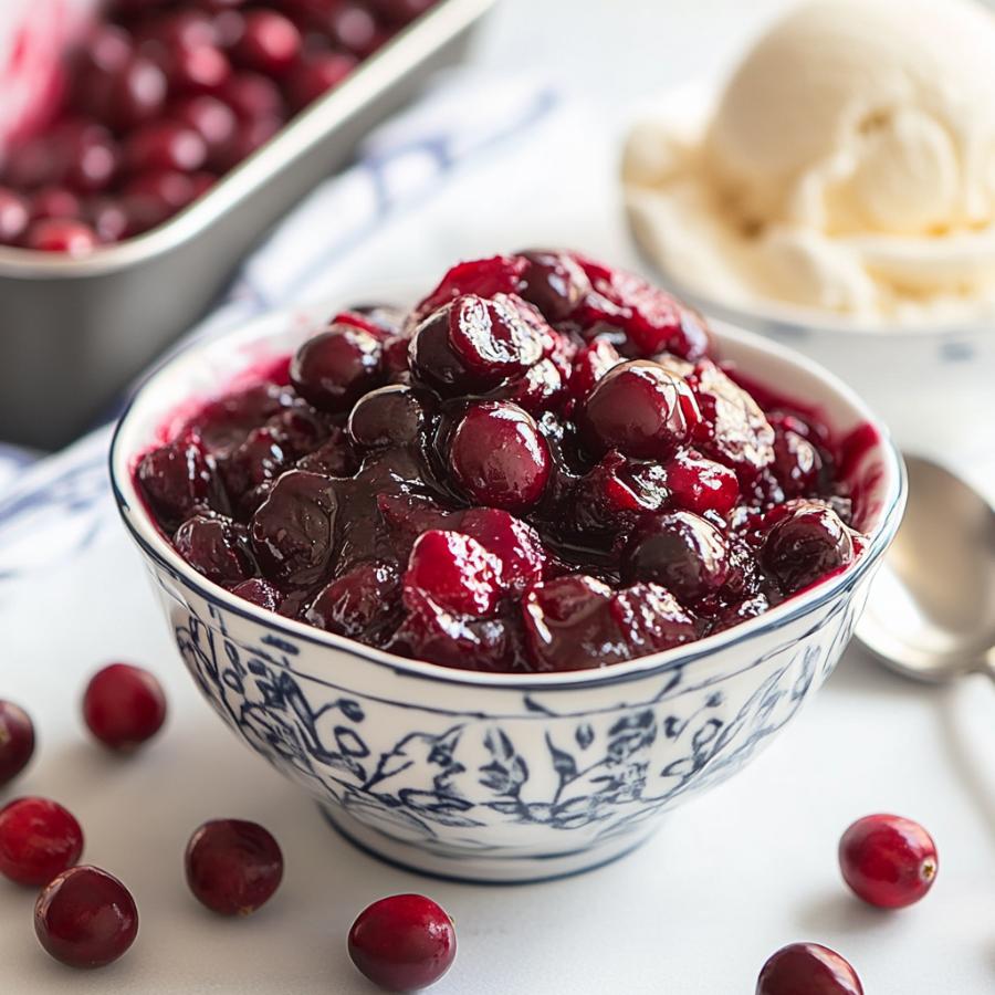 Cranberry Cherry Sauce