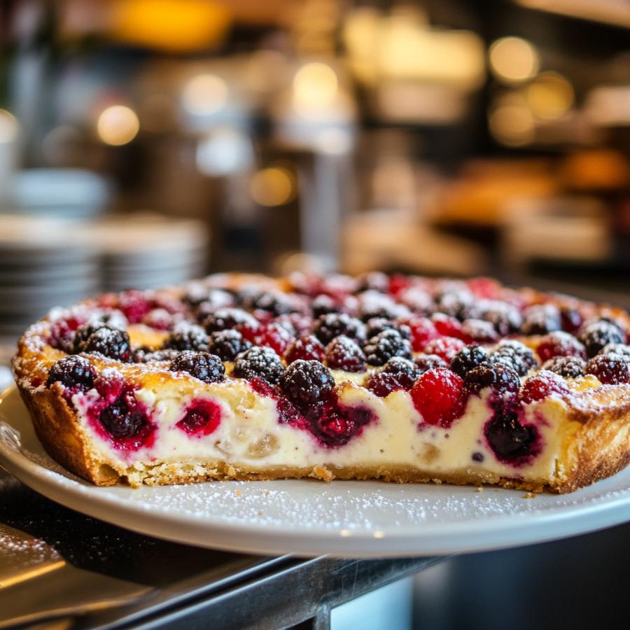 Berry Delight Cranberry Clafoutis