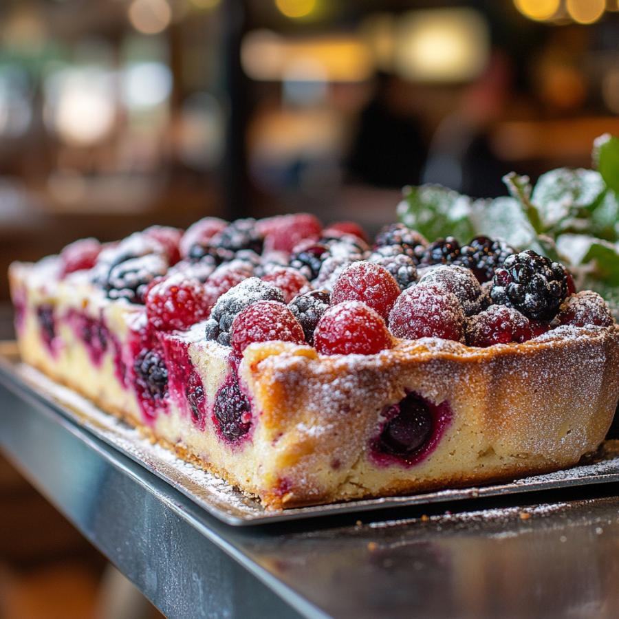 Berry Delight Cranberry Clafoutis