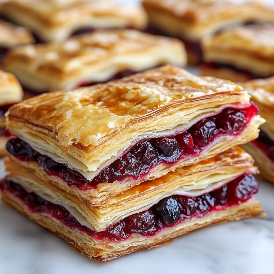 Cranberry Napoleons