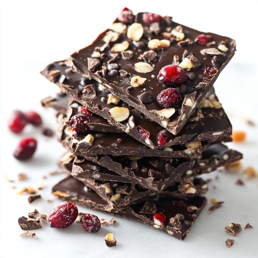 Cranberry Seed Crunch Bark