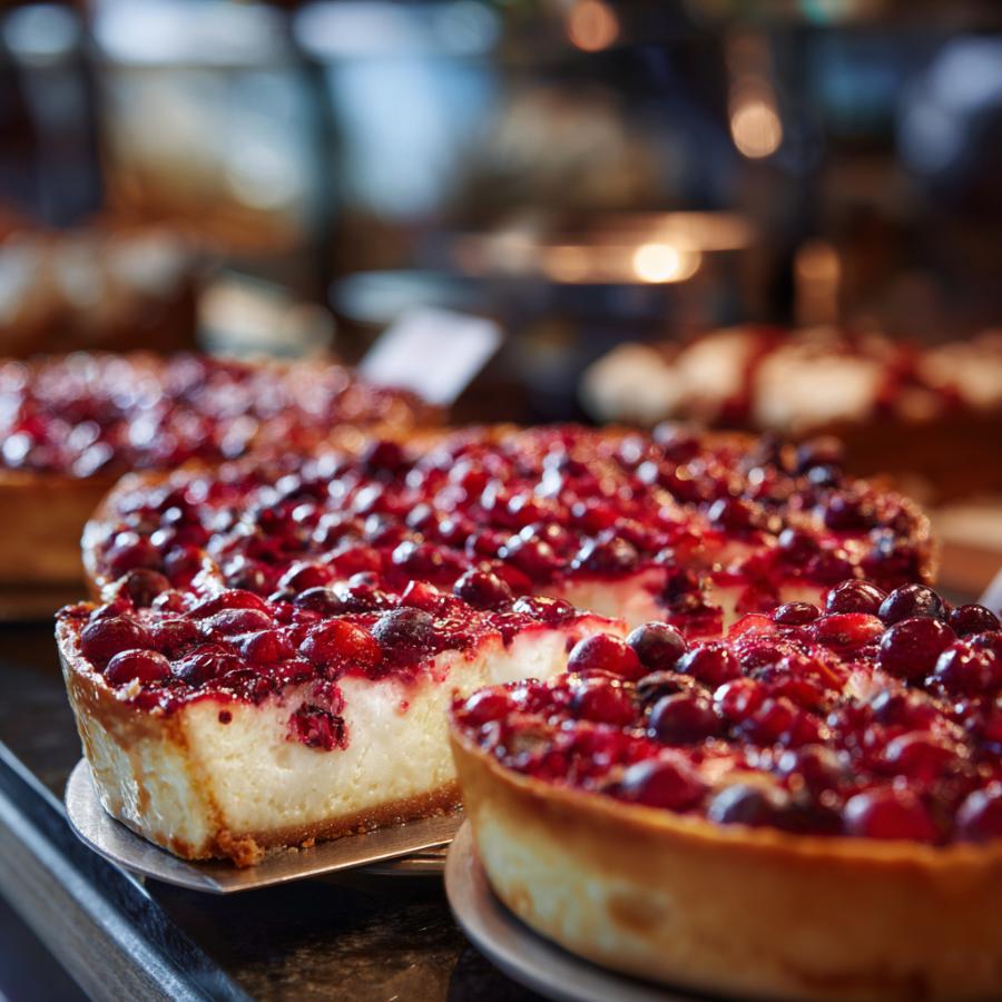 Cranberry Chiffon Pie