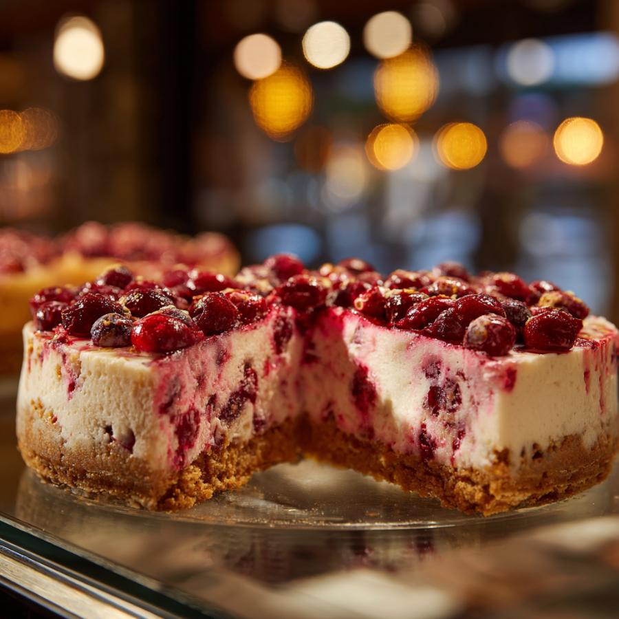 Cranberry Chiffon Pie