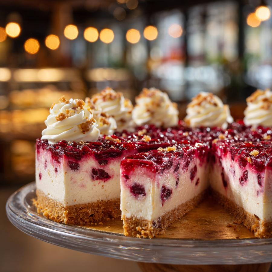 Cranberry Chiffon Pie
