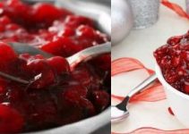 Comparing 2 similar dishes that look the same, and made with cranberries but are different