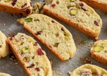 Recipe for this delicious Italian cookie made with cranberry, nuts and turns out crispy.