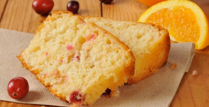 Healthy Cranberry Orange Bread - Favs with Flavor