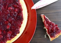 Cranberry Vanilla Cheesecake