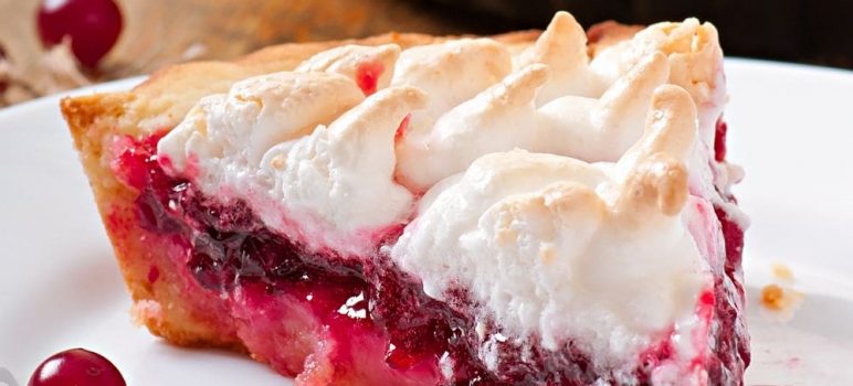 Easy Cranberry Meringue Pie