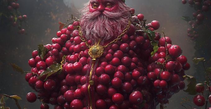 The king of the fruit, king cranberry