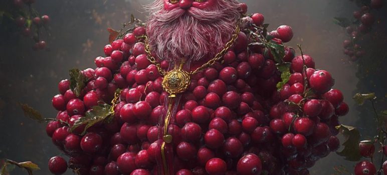 The king of the fruit, king cranberry