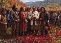 Native Americans and Settlers using Cranberries to Heal Wounds