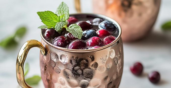 Cranberry Moscow Mule