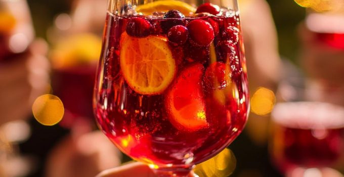 Spiced Cranberry Mulled Wine