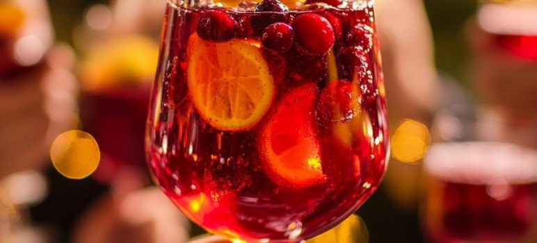 Spiced Cranberry Mulled Wine