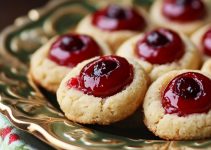 Cranberry Thumbprint Cookies