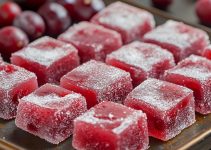 Cranberry Mochi