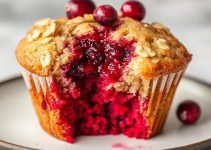 Cranberry Beet Muffins