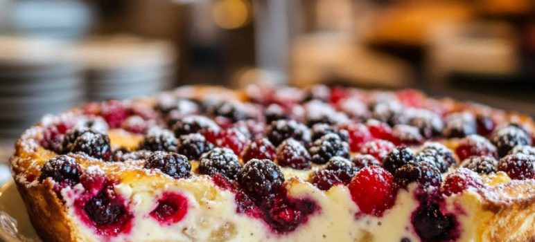 Berry Delight Cranberry Clafoutis