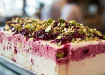 Cranberry Semifreddo